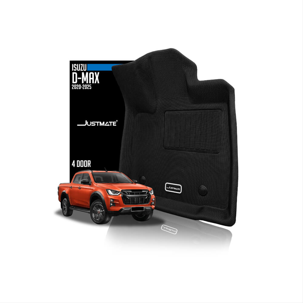 พรมปูพื้นรถยนต์ JUSTMATE ISUZU D-MAX 4D 2020-2025_0
